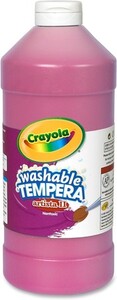 Crayola Peinture à tempera lavable magenta 946 ml 071662003692