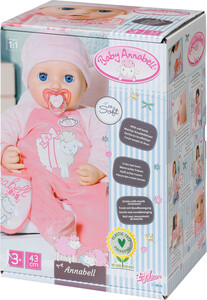 Zapf Creation Baby Annabell - Poupée interactive 43 cm 4001167706299