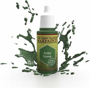 The Army Painter Warpaints Acrylics: Air Army Green 18ml/0.6 Oz 5713799111080