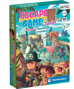Clementoni Escape game (fr) Junior Zoo & Pirates 8005125528134