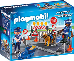 Playmobil Playmobil 6924 Barrage de police (juillet 2021) 4008789069245