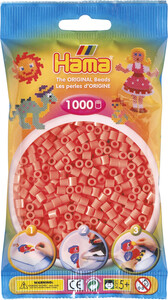 Hama Hama Midi 1000 perles rouge pastel 207-44 028178207441