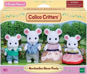Calico Critters Calico Critters marshmallow mouse fam calico 020373318021