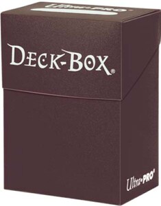 Ultra PRO Deck Box solid brun 074427825560