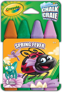 Crayola craies de trottoir lavables Spring Fever 4 063652365309