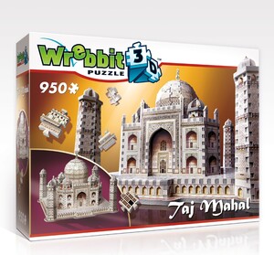 Wrebbit Casse-tête 3D Taj Mahal, Inde (950pcs) 665541020018