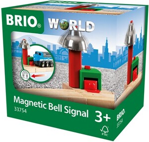 BRIO Brio Train en bois Signal Cloche Magnétique 33754 7312350337549