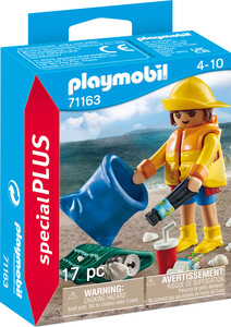 Playmobil Playmobil 71163 Bénévole ramassage de déchets 4008789711632