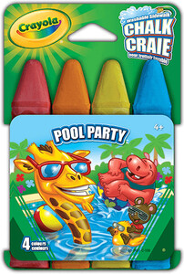 Crayola craies de trottoir lavables Pool Party 4 063652365101