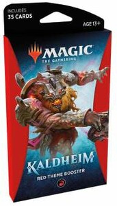 Wizards of the Coast MTG Kaldheim theme booster Red *