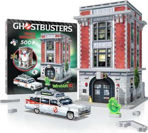 Wrebbit Casse-tête 3D Ghostbusters Caserne - Quartier général (500pcs) 665541010187