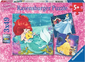 Ravensburger Casse-tête 49x3 Princesses Disney 4005556093502