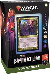 Wizards of the Coast MTG The Brothers' War Urza's Iron Alliance Commander Deck 