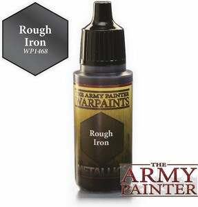 The Army Painter Warpaints Metallics: Rough Iron, 18ml/0.6 Oz 5713799146808
