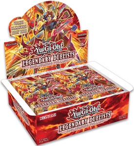 Konami Yugioh 25th Legendary Duelists - soulburning volcano Booster Box 083717862444