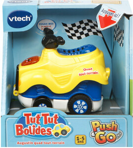VTech VTech Tut Tut Bolides Appuie et roule véhicule Augustin quad tout-terrain (press & go) (fr) 3417765104053