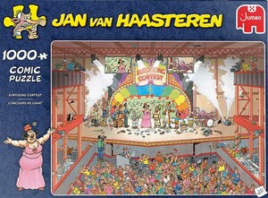 Casse-tête 1000 Jan Van Haasteren - Concours de chant 8710126200254