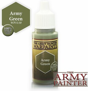 The Army Painter Warpaints Army Green, 18ml/0.6 Oz 5713799111011
