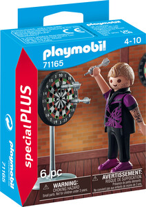 Playmobil Playmobil 71165 Joueur de flechettes 4008789711656