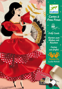 Djeco Cartes à frou-frous Flamenco (fr/en) 3070900086746