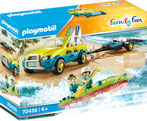 Playmobil Playmobil 70436 Voiture avec canoe (juin 2021) 4008789704368
