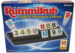 Pressman Toy Corporation Rummikub gros chiffres 021853004069