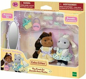 Calico Critters Calico Critters Pony Friends Set 020373219748