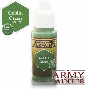 The Army Painter Warpaints Goblin Green, 18ml/0.6 Oz 5713799110908