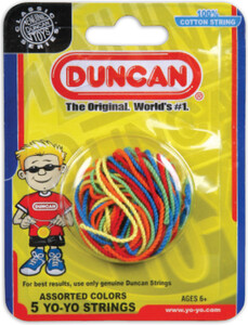 Duncan Yoyo cordes multicolore, 5 cordes 071617009656