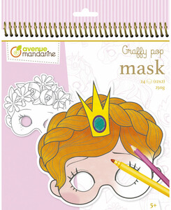 Avenue Mandarine Avenue Mandarine - Graffy Pop Masque "Filles" 3609510520212
