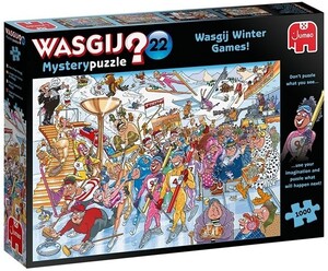 Jumbo Casse-tête 1000 Wasgij Mystery #22 Jeux d'hiver 8710126250129
