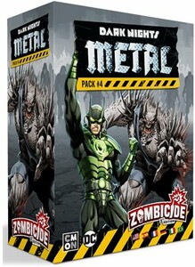 CMON Zombicide 2 (fr) ext Dark nights metal promo pack #4 889696013774