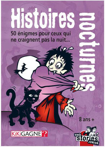 Kikigagne? Black Stories Junior (fr) Histoires Nocturnes, 50 énigmes 626570626664