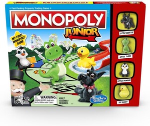 Hasbro Monopoly junior (fr/en) 195166223704