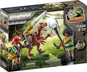 Playmobil Playmobil 71264 Dino Rise Deinonychus et guerriers 4008789712646