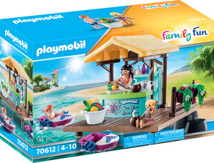 Playmobil Playmobil 70612 Bar flottant et vacanciers 4008789706126
