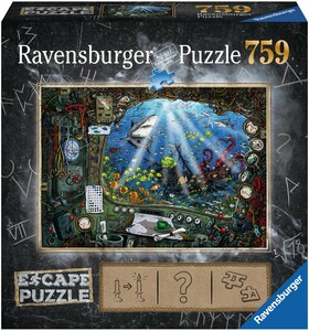 Ravensburger Casse-tête 759 Escape Puzzles Sous-marin, évasion 4005556199594