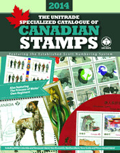 Unitrade Associates timbre catalogue (en) Unitrade Specialized Canadian Stamps 2014 623559634108