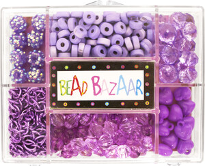 Bead Bazaar Perles et chaines mauves 633870005068