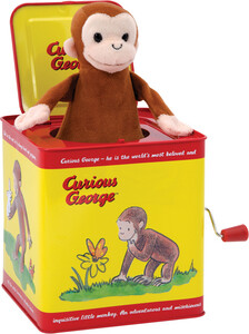 Schylling Boîte à surprise George le singe 019649200368