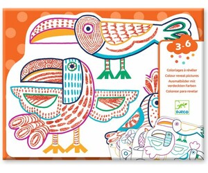 Djeco Coloriage familles sauvages 3070900000667