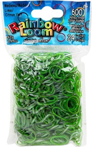 Rainbow Loom Élastiques à bracelet Medieval: Neon Green 812317021728
