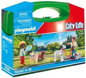 Playmobil Playmobil 70530 Mallette Enfants et chiens (janvier 2021) 4008789705303