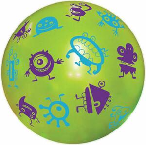 Fabricas Selectas Ballon vert extraterrestre 8" non gonflé (Inflate-a-ball) 754316132022
