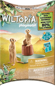 Playmobil Playmobil 71069 Wiltopia - Suricates 4008789710697