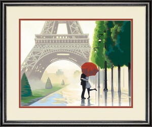 Dimensions PaintWorks Peinture à numéro Paris romance 14x11" 088677918071