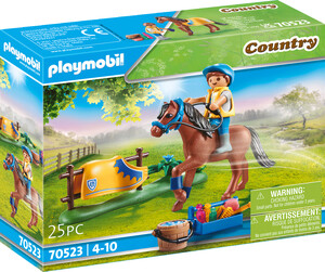 Playmobil Playmobil 70523 Cavalier avec poney brun 4008789705235