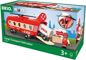 BRIO Brio Train en bois Hélicoptère cargo 33886 7312350338867
