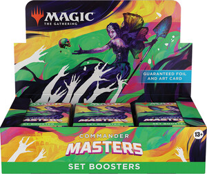 Wizards of the Coast MTG Commander Masters Set Booster Box 195166216805
