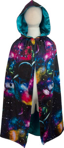 Creative Education Costume Galaxy Cloak, Multi, Size 5-6 771877569050